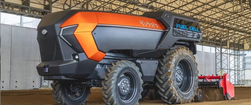 Japan Unveils World's First Hydrogen-Powered Driverless Tractor
