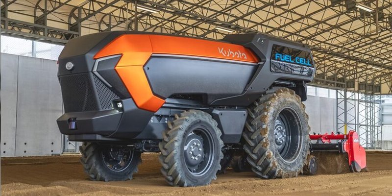 Japan Unveils World's First Hydrogen-Powered Driverless Tractor